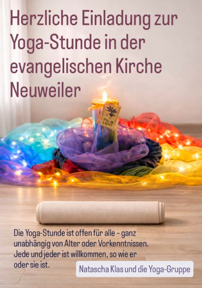 Einladung Yoga